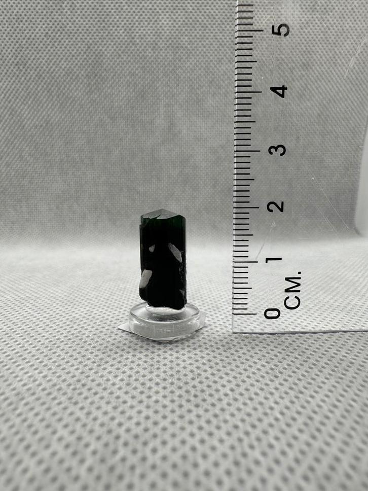 Green cap toermalijn, Verzamelen, Mineralen en Fossielen, Mineraal, Ophalen of Verzenden