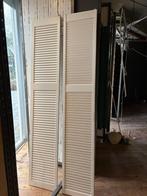 Louvre deuren wit, Doe-het-zelf en Verbouw, Deuren en Horren, Ophalen, Gebruikt, Minder dan 80 cm, Binnendeur