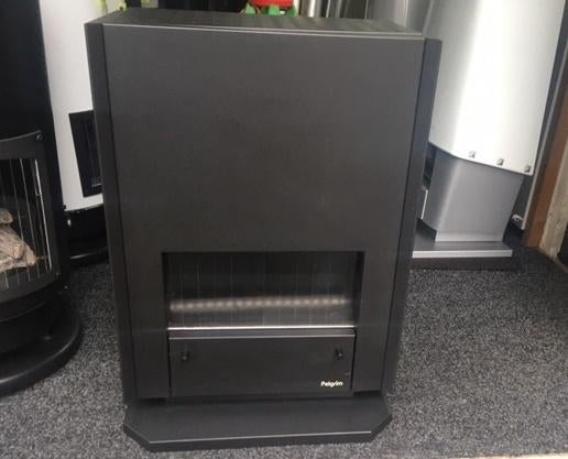 Gaskachel Mooie Gerevis. Geteste Jongere Faber Pelgrim 828 T, Ophalen, Zo goed als nieuw, Vrijstaande haard, Gashaard