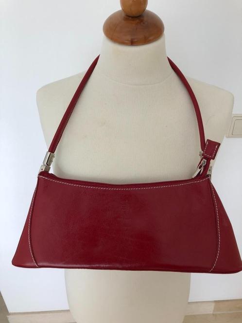 NIEUW Design avondtasje / schoudertasje van mooi rood leer, Sieraden, Tassen en Uiterlijk, Tassen | Damestassen, Nieuw, Avondtasje