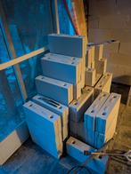 Kalkzandsteen blokken  ongeveer 50 stuks, Doe-het-zelf en Verbouw, Metselstenen, Ophalen, Gebruikt, Kalkzandstenen