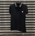 Moncler polo / t-shirt zwart, Kleding | Heren, Polo's, Ophalen of Verzenden, Zo goed als nieuw, Zwart