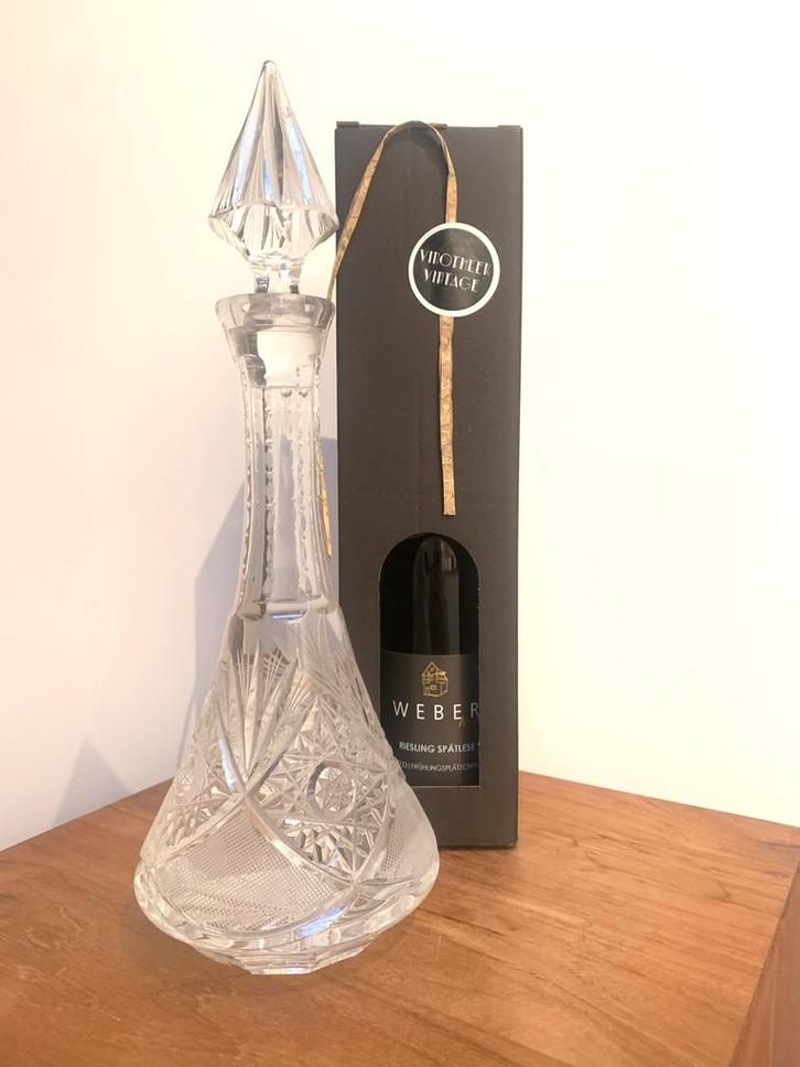 Kristallen Karaf, Antiek en Kunst, Antiek | Glas en Kristal, Ophalen of Verzenden