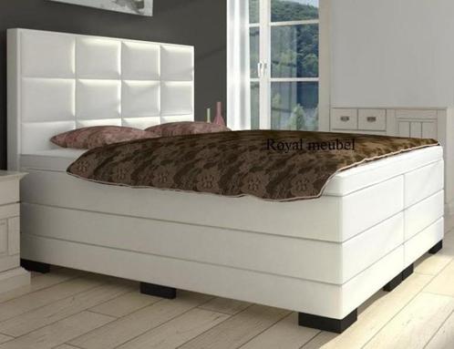 Aanbieding Koning bedden complete boxspring set, Huis en Inrichting, Slaapkamer | Bedden, Nieuw, Tweepersoons, 210 cm, Stof, Ophalen of Verzenden
