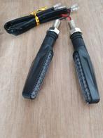 Knipperlichten 1 rij zwart oranje caferacer bobber tracker, Ophalen of Verzenden, Nieuw