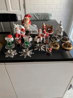 Veel waxinelichthouders en kaarsenstandaards, Diversen, Kerst, Ophalen, Gebruikt