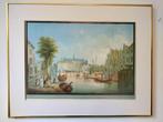 Grote prent Leiden of Leyden Hoogstraat, Ophalen