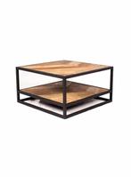 OMG salontafel ROF016 l Whoon l Room108 l van €389 voor €95, Ophalen, 50 tot 100 cm, Teakhout, Vierkant
