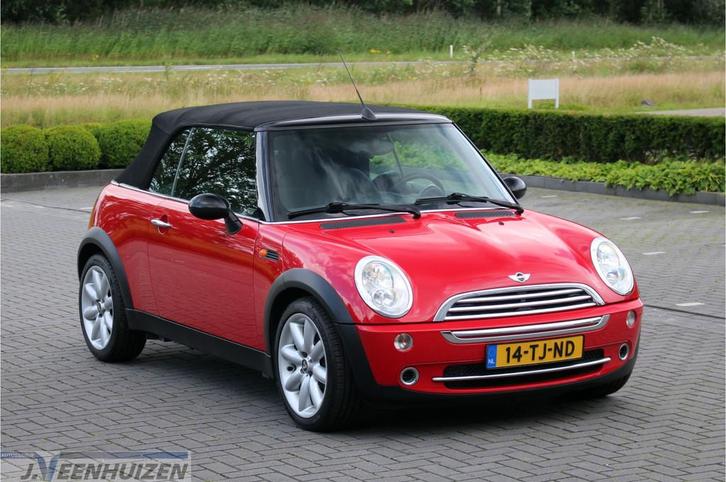 MINI Cabrio 1.6 One | 2006 | Cabrio | Nwe APK! (bj 2006), Auto's, Mini, Bedrijf, Te koop, Cabrio, ABS, Airbags, Alarm, Elektrische buitenspiegels