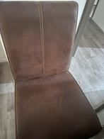 6 eetkamerstoelen, Huis en Inrichting, Stoelen, Ophalen, Gebruikt, Bruin, Vijf, Zes of meer stoelen