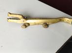 KOPEREN KROKODIL, Antiek en Kunst, Ophalen of Verzenden