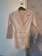 Beige Blazer Jurkje maat 134/140, Ophalen of Verzenden, Nieuw, Meisje