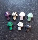 Leuke edelsteen paddestoelen "nieuw" 3 Voor €2,50, Sieraden, Tassen en Uiterlijk, Edelstenen, Ophalen of Verzenden, Nieuw