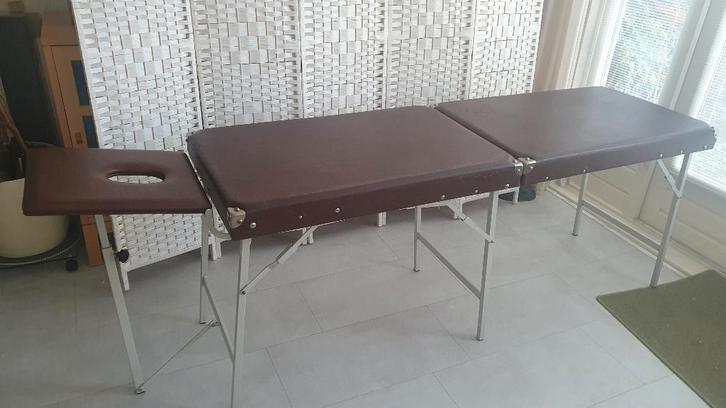 Professionele inklapbare massage tafel, Sport en Fitness, Massageproducten, Gebruikt, Massagetafel, Ophalen
