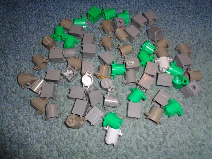 Partij B217=Lego containers, Kinderen en Baby's, Speelgoed | Duplo en Lego, Gebruikt, Lego, Losse stenen, Ophalen of Verzenden