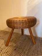 Vintage kruk riet Tony Paul mid century design, Antiek en Kunst, Ophalen