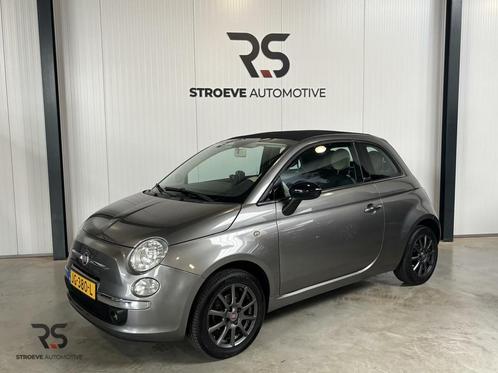 Fiat 500 C 1.2 Lounge | Navi | Clima | PDC | Cabrio | 15" |, Auto's, Fiat, Bedrijf, Te koop, 500C, Airconditioning, Elektrische buitenspiegels