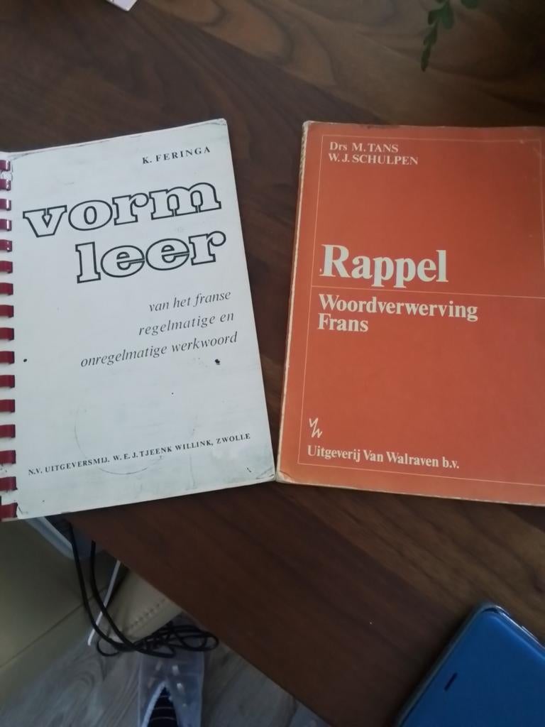 Franse Werkwoorden Boekjes - Vormleer & Rappel, Ophalen of Verzenden, Gelezen, K. Feringa, Drs M. Tans & W.J. Schulpen, Non-fictie