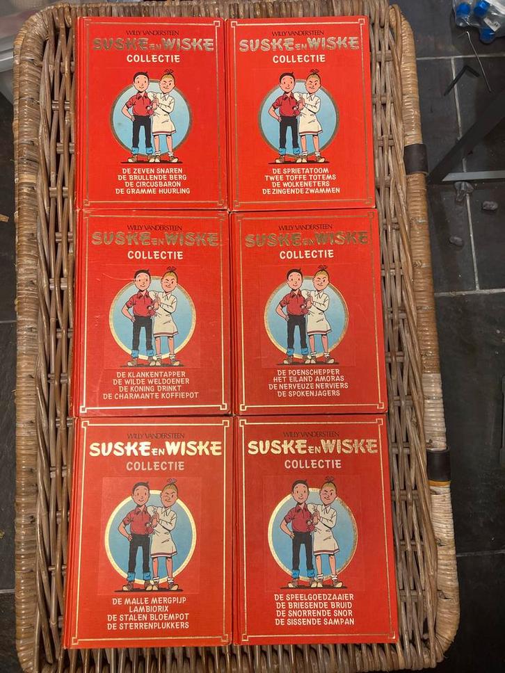 Suske en Wiske Collectie - 6 Albums, Boeken, Stripboeken, Gelezen, Meerdere stripboeken, Ophalen of Verzenden