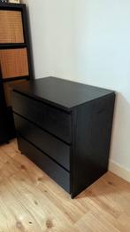 IKEA kastje zwart, Huis en Inrichting, Kasten | Ladekasten, Gebruikt, 3 of 4 laden, Minder dan 100 cm, 25 tot 50 cm