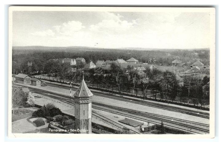 Den Dolder, Panorama, Verzamelen, Ansichtkaarten | Nederland, Ongelopen, Utrecht, 1940 tot 1960, Verzenden