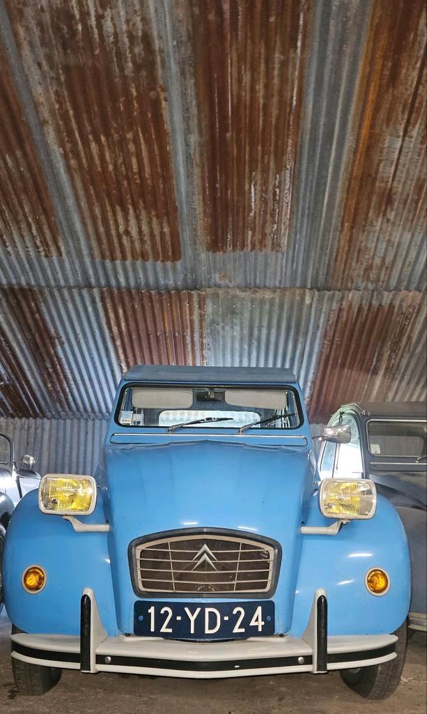 Citroën 2cv4  1977 Bleu myosotis, Auto's, Citroën, Bedrijf, Benzine, Sedan, Geïmporteerd, Blauw, Ophalen