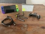 Nintendo Switch OLED Splatoon edition, Spelcomputers en Games, Ophalen, Zo goed als nieuw