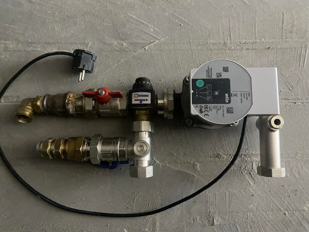 Wilo para 25/6-43/scu pompset, Ophalen