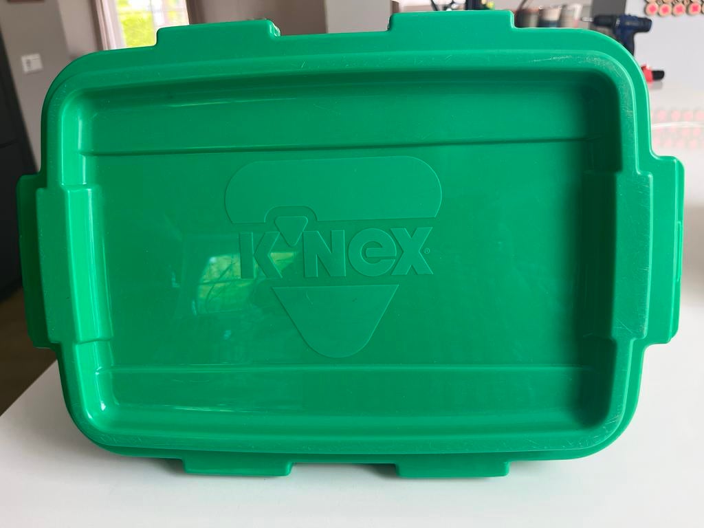 Grote K'nex doos vol met diverse onderdelen, Kinderen en Baby's, Speelgoed | Bouwstenen, Ophalen of Verzenden, Gebruikt, K'nex