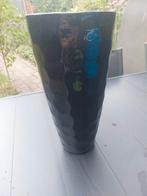 bloempot hoog 30 cm(zwart), Ophalen, Gebruikt, Rond, Balkon
