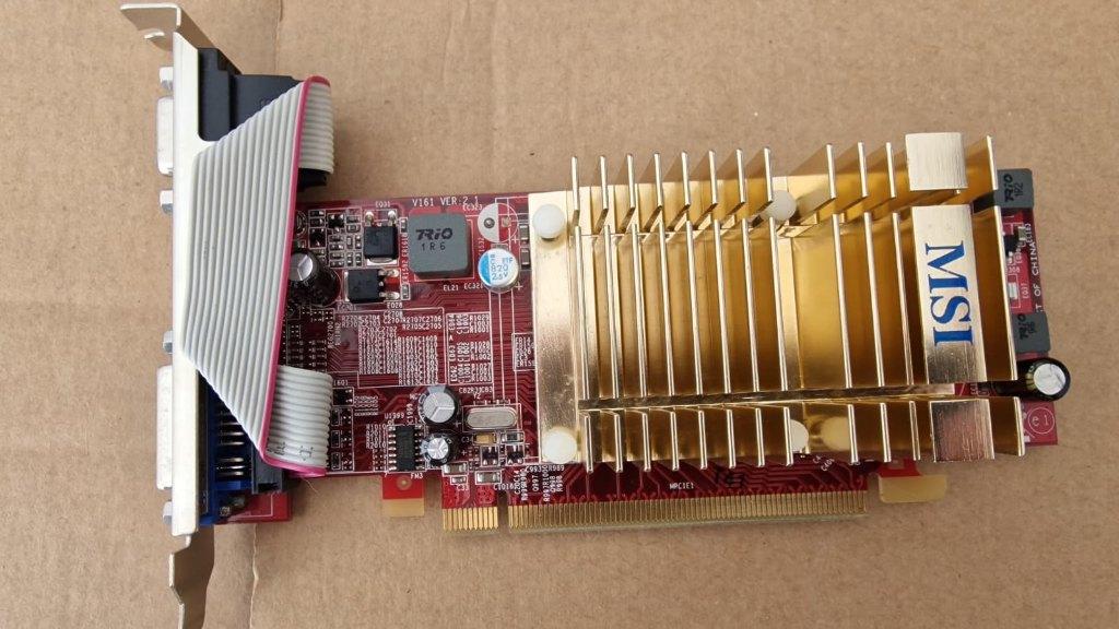 MSI R4350-D512H, Ophalen, Gebruikt, GDDR3, DVI
