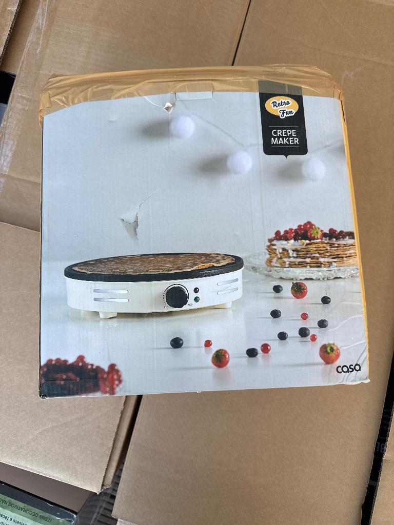 crepe maker, Ophalen, Nieuw