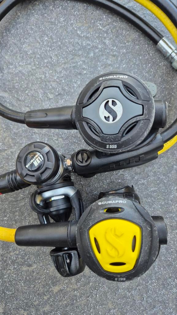 Scubapro Automatenset MK17/S555/R295, Ophalen of Verzenden, Gebruikt, Overige typen