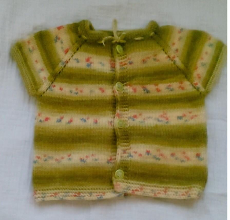 Handgemaakt gebreid babytruitje, zacht en comfortabel, Kinderen en Baby's, Babykleding | Maat 62, Ophalen of Verzenden, Zo goed als nieuw