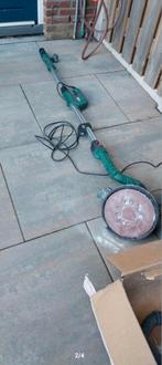 Te Huur: Wand- en plafondschuurmachine, Doe-het-zelf en Verbouw, Ophalen of Verzenden, Zo goed als nieuw, 1200 watt of meer, Bandschuurmachine