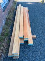 Nieuwe Bilinga hardhouten vlonderplanken 28x140 –  82 meter, Ophalen, Planken, Nieuw, Hardhout