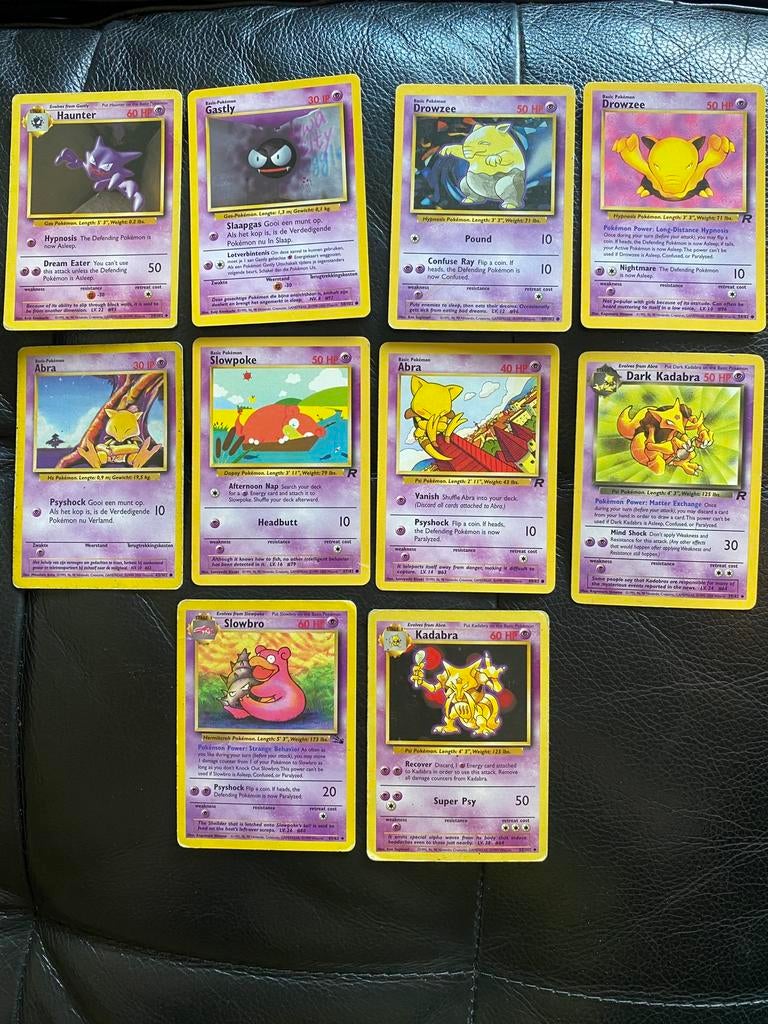 Pokemon kaarten, Ophalen of Verzenden, Gebruikt, Meerdere kaarten