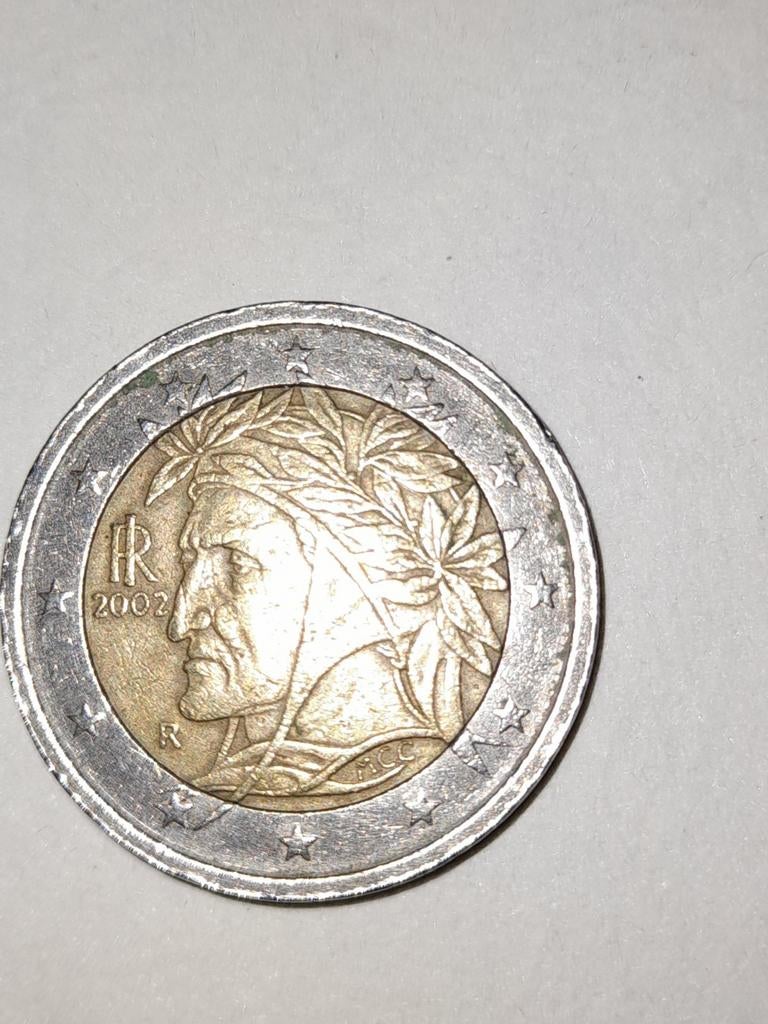 Euromunt Italië 2002, Postzegels en Munten, Munten | Europa | Euromunten, Ophalen of Verzenden, Italië, 2 euro