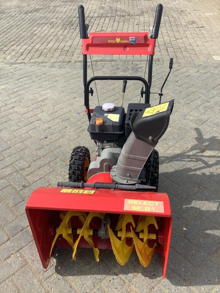 sneeuwruimer te koop, Tuin en Terras, Veegmachines, Ophalen, Zo goed als nieuw, Wolf-Garden