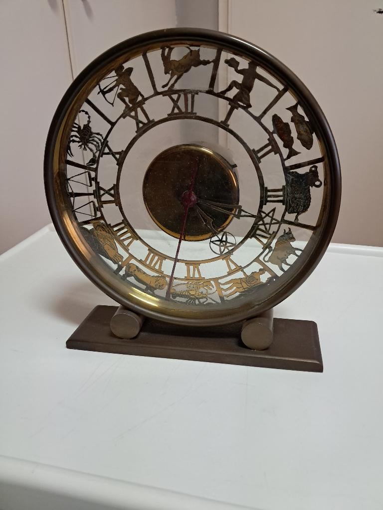 KLOK - HANDGEMAAKT, Ophalen of Verzenden, Gebruikt, Analoog, Staande klok