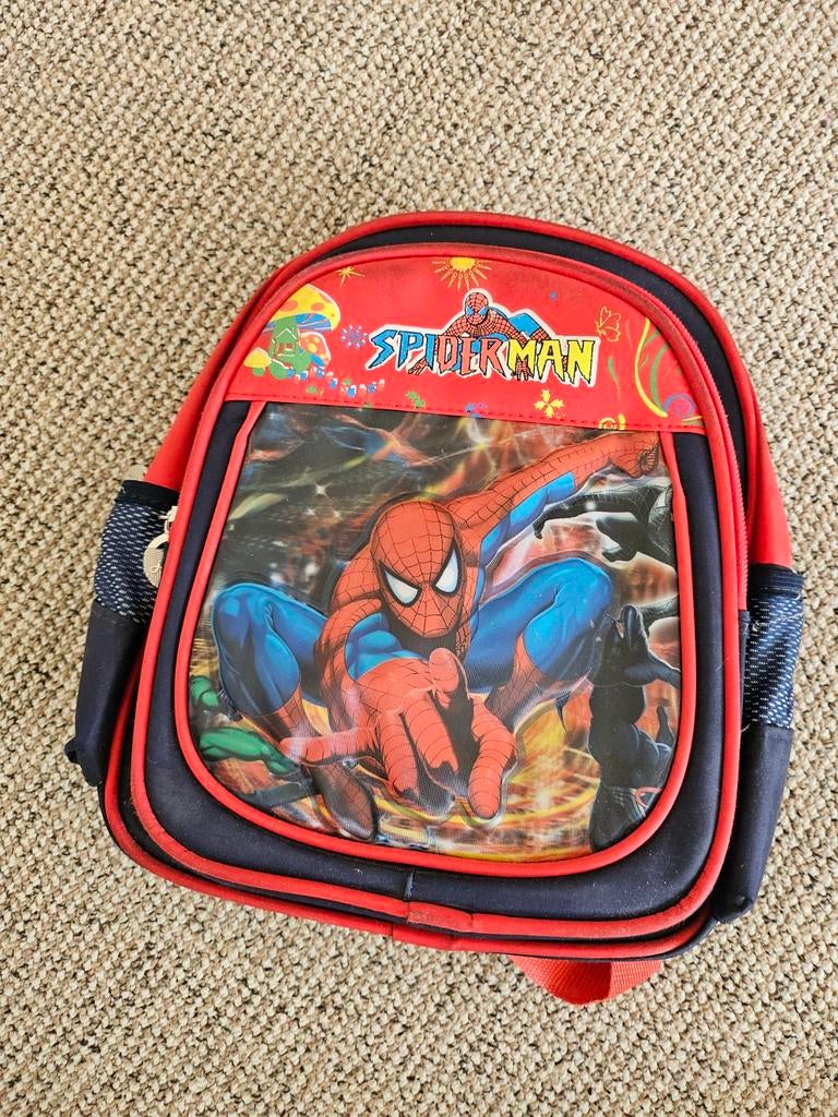Spiderman rugtasje, Ophalen, Rugtas, Zo goed als nieuw, Minder dan 30 cm