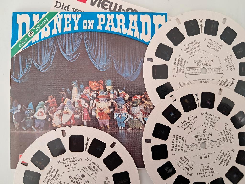 Viewmaster Disney Parade, Verzamelen, Speelgoed, Gebruikt, Ophalen of Verzenden