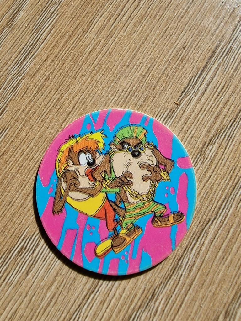 Flippo Looney Tunes Tasmanian Devil #28 Misdruk, Ophalen of Verzenden, Looney Tunes, Losse flippo's