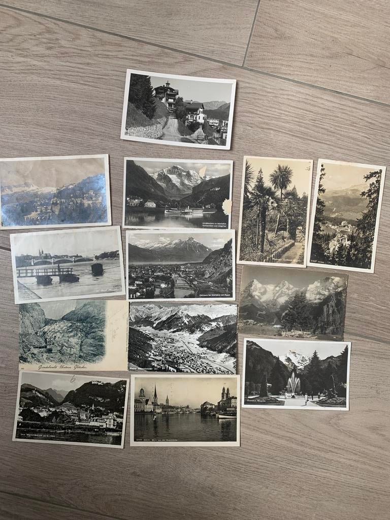 Ansichtkaarten partij zwitserland, Ophalen of Verzenden, Overig Europa