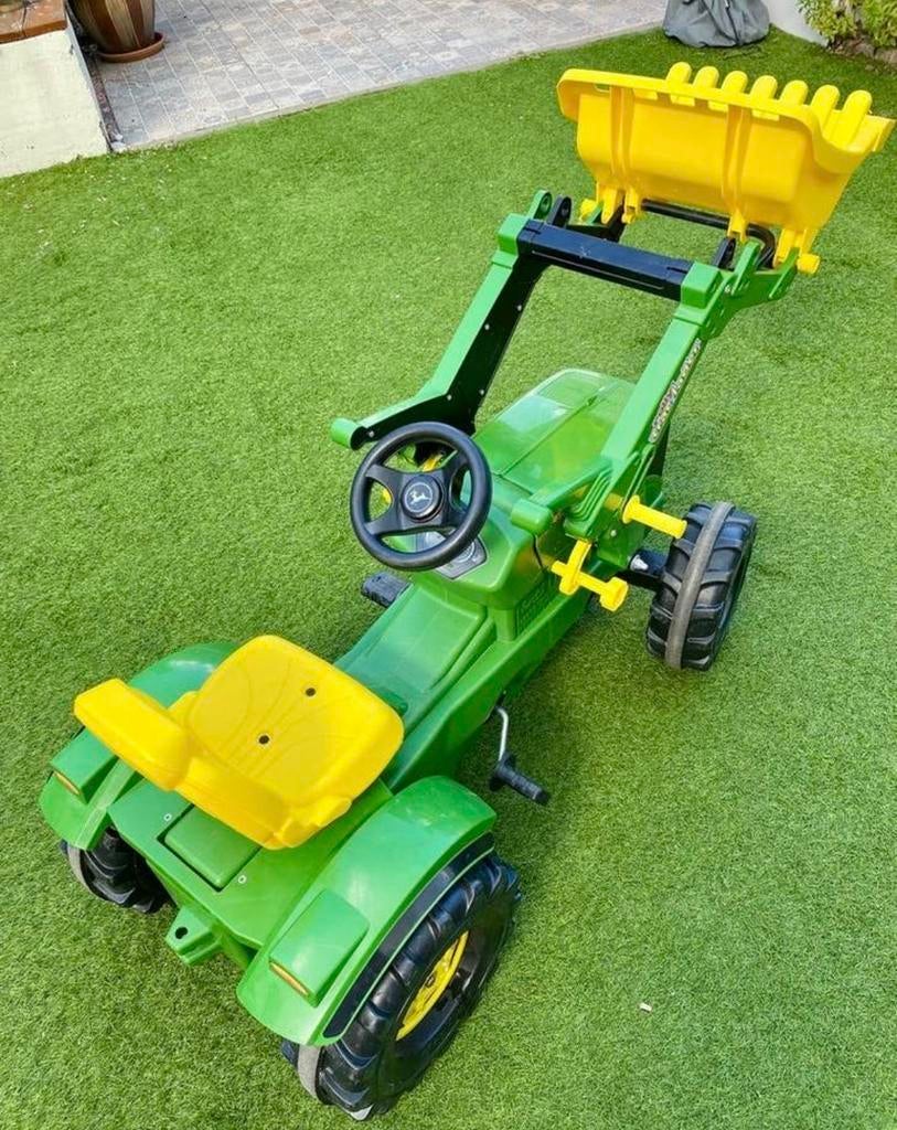 Mooie Rolly traptrekker met voorlader, Ophalen, Zo goed als nieuw, Trapvoertuig