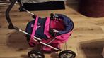 Roze poppenwagen, Kinderen en Baby's, Speelgoed | Poppen, Ophalen, Gebruikt, Overige typen