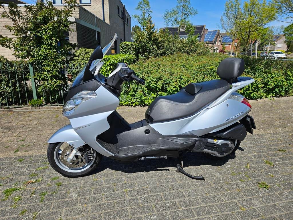 Aprilia Atlantic Sprint 500 (2008) topstaat, rijklaar!, Scooter, Occasion, Particulier, Minimaal motorrijbewijs A2