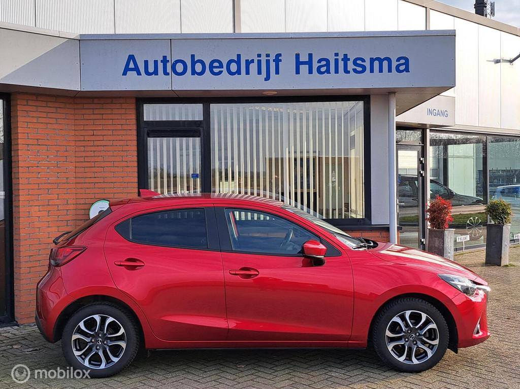 Mazda 2 1.5 Skyactiv-G SkyLease GT Airco | Navi, Auto's, Mazda, Voorwielaandrijving, Euro 6, Bedrijf, Handgeschakeld
