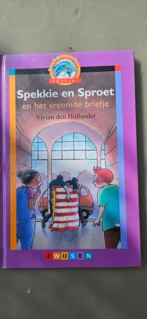 Spekkie en sproet en het vreemde briefje, Ophalen of Verzenden, Zo goed als nieuw, Fictie algemeen