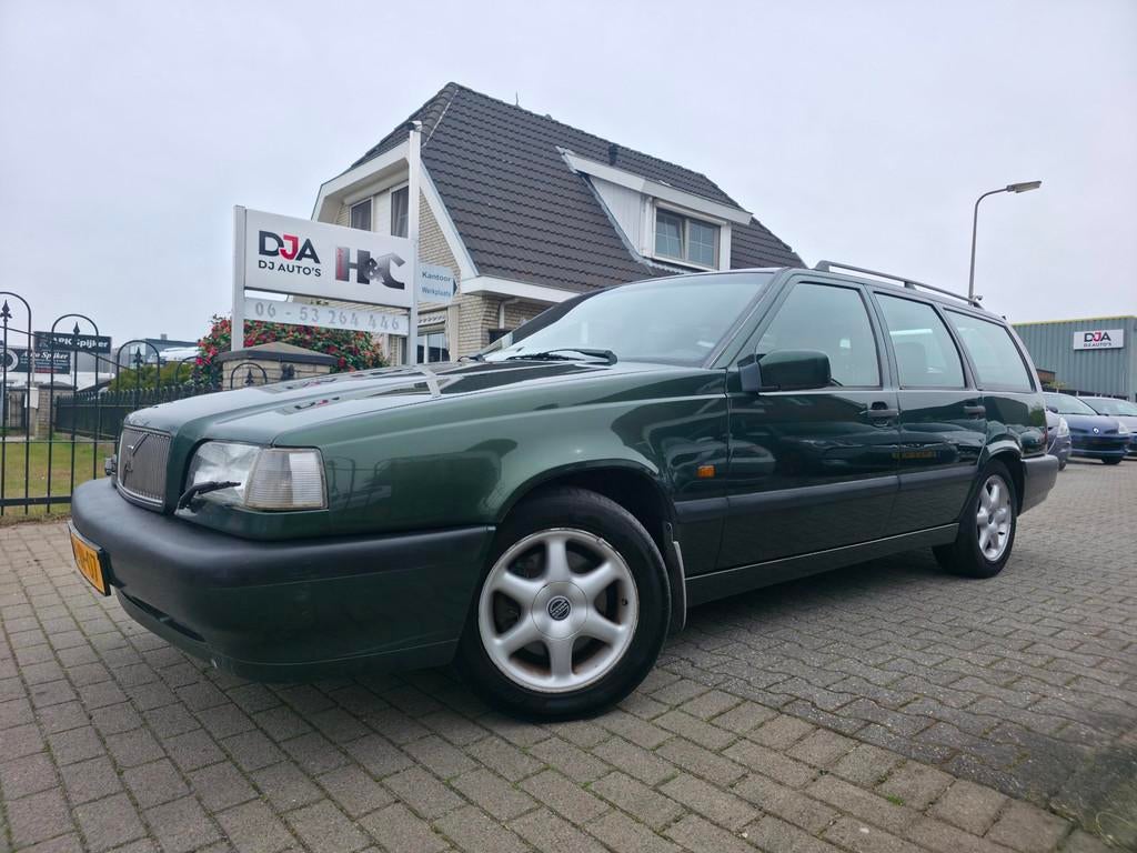 Volvo 850 2.5 LPG, Zwart, Leder en Stof, 1600 kg, LPG